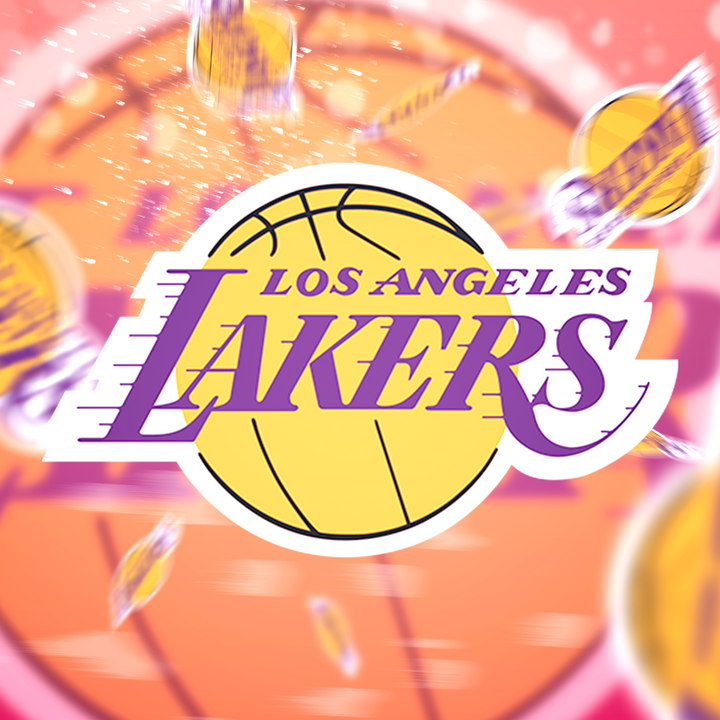 Los Angeles Lakers Logo Sticker - Holographic or Glossy - Waterproof - Great Gift NBA Stickers - Rozovy