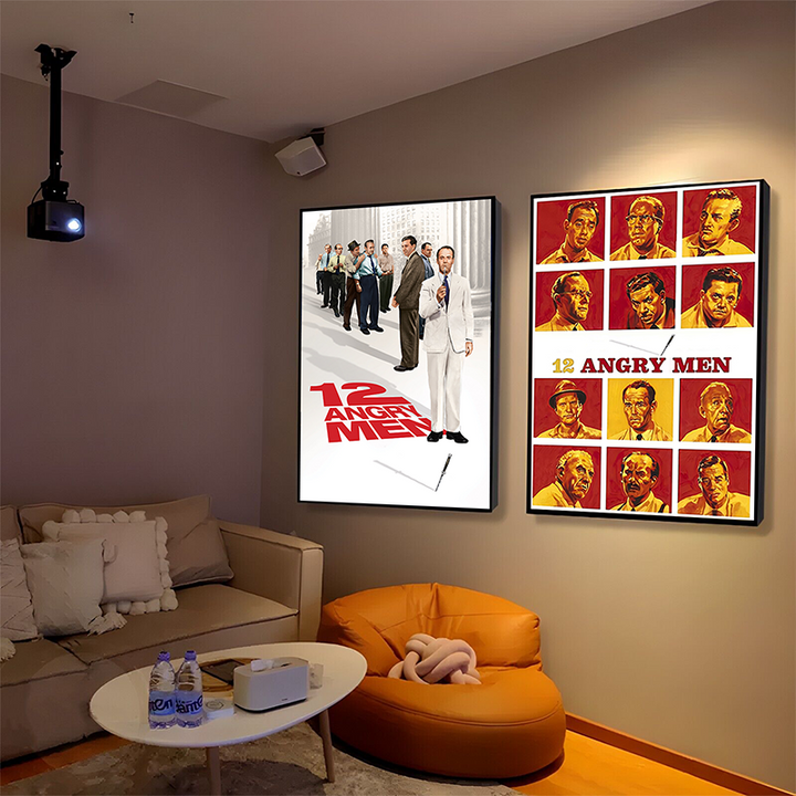 12 Angry Men (1957) Illuminated LED frame display & Poster