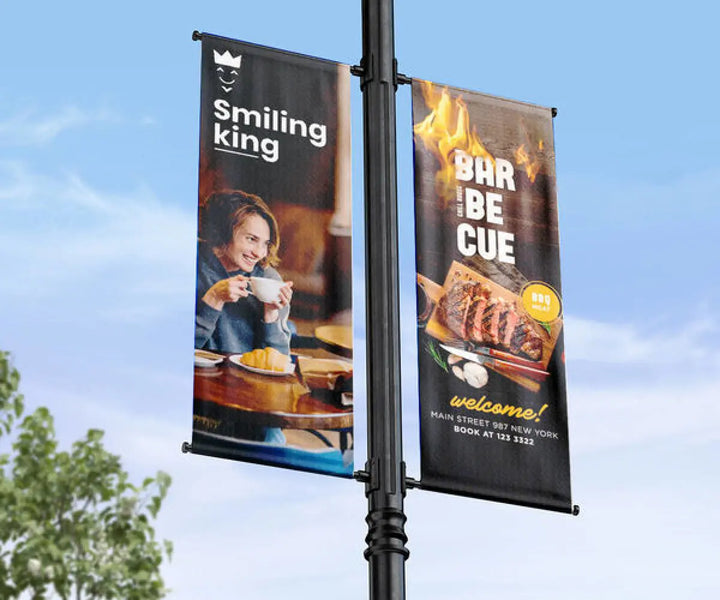 Outdoor Vinyl Banners - Pole Pocket